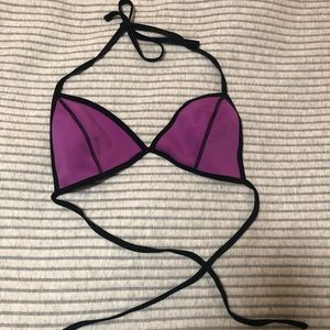 Bathing suit top, electric purple!